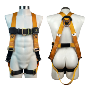 FALL PROTECTION HARNESS WITH D RING O BACK, CHEST AND LEGS