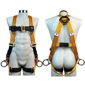 ARNÉS CON ANILLOS D EN COSTADOS Y ESPALDA.