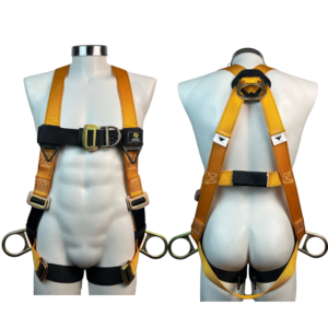 FALL PROTECTION HARNESS WITH RING D ON THE BACK AND CHEST